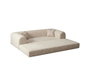 Atelier Del Sofa Legom Eco - Sofá-Cama de 3 Plazas Crema